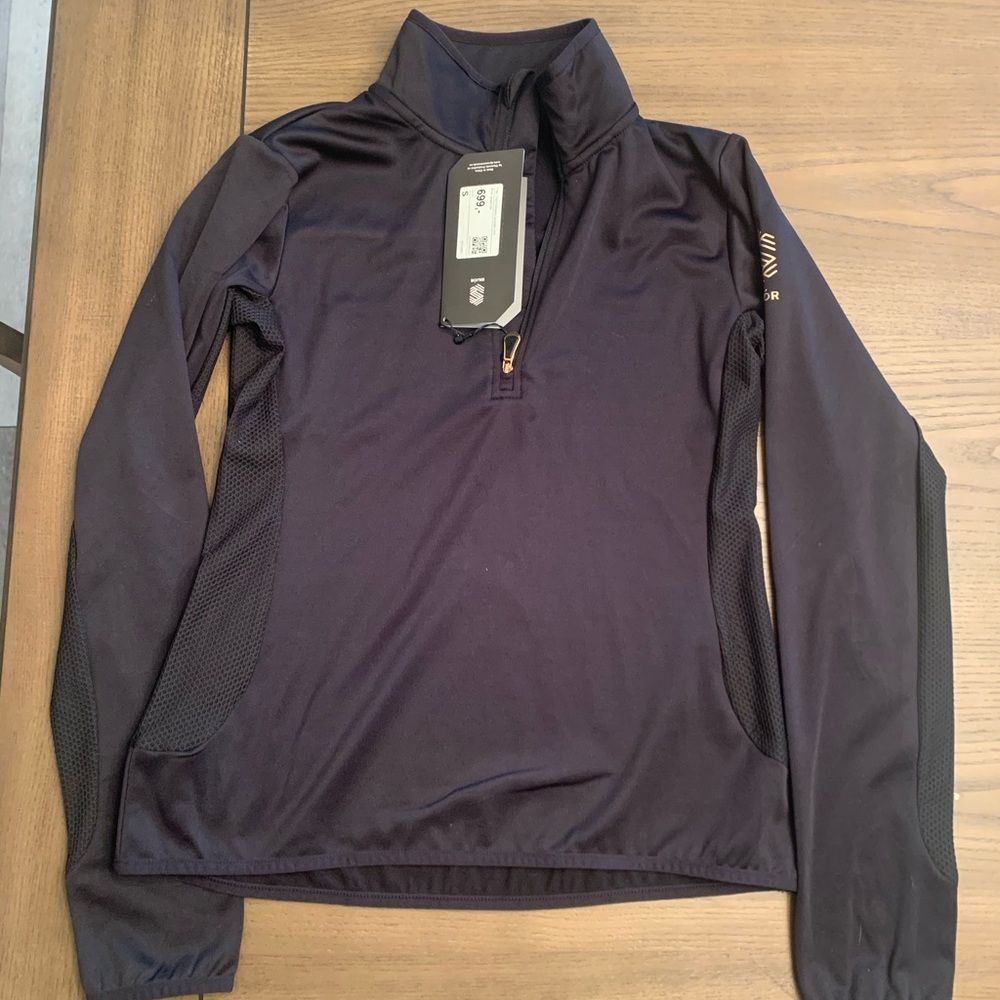 SNJOR thermal fleece half zip.  New with tags.